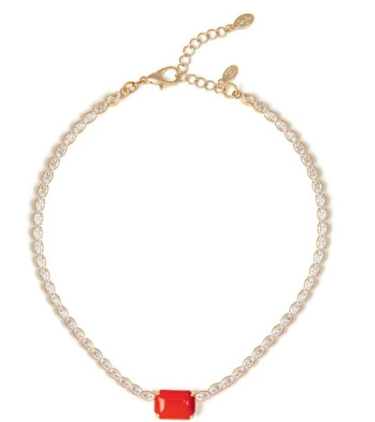 NECKLACE - FAVILLE ROSSO - 551336