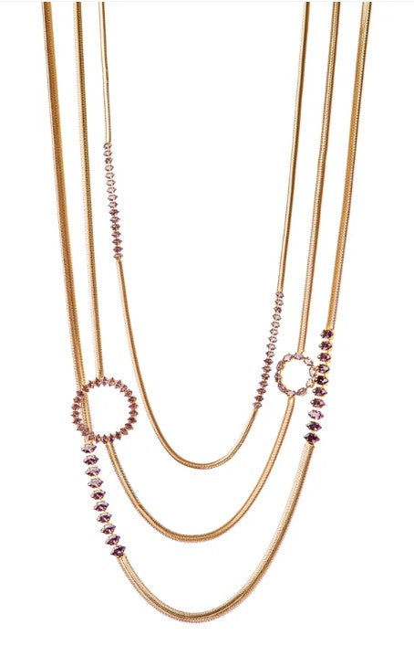 SET 3 NECKLACE - MARQUISE - 912239D